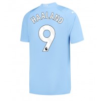 Manchester City Erling Haaland #9 Hemmatröja 2023-24 Korta ärmar